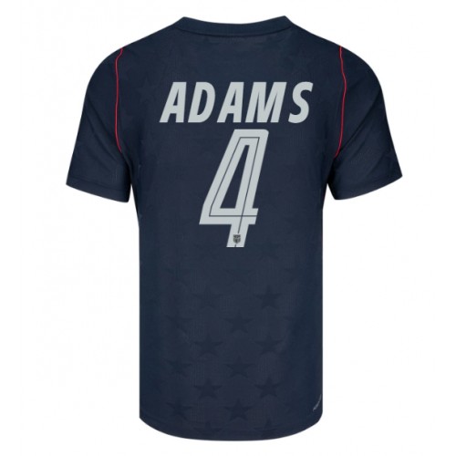 Förenta stater Tyler Adams #4 Replika Bortatröja VM 2026 Kortärmad